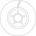 TRW | Bremsscheibe | DF6653 TRW | Bremsscheibe | DF6653