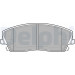 Delphi | Bremsbelagsatz, Scheibenbremse | LP2034 Delphi | Bremsbelagsatz, Scheibenbremse | LP2034