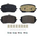 Brembo | Bremsbelagsatz, Scheibenbremse | P 50 149