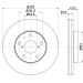 Hella | Bremsscheibe | 8DD 355 118-691