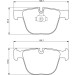 0 986 494 325 Bremsbelagsatz, Scheibenbremse
