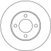 TRW | Bremsscheibe | DF1521 TRW | Bremsscheibe | DF1521