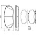 BOSCH | Bremsbelagsatz, Scheibenbremse | 0 986 494 375