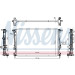 Nissens | Kühler, Motorkühlung | 606524