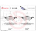 Brembo | Bremsbelagsatz, Scheibenbremse | P 24 046 Brembo | Bremsbelagsatz, Scheibenbremse | P 24 046