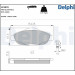 Delphi | Bremsbelagsatz, Scheibenbremse | LP2070 Delphi | Bremsbelagsatz, Scheibenbremse | LP2070