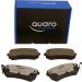 QP6655C Bremsbelagsatz, Scheibenbremse QUARO SILVER CERAMIC