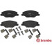 Brembo | Bremsbelagsatz, Scheibenbremse | P 85 121 Brembo | Bremsbelagsatz, Scheibenbremse | P 85 121