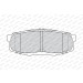 Ferodo | Bremsbelagsatz, Scheibenbremse | FDB4230