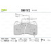 598772 Bremsbelagsatz, Scheibenbremse
