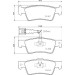 Brembo | Bremsbelagsatz, Scheibenbremse | P 85 163
