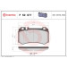 Brembo | Bremsbelagsatz, Scheibenbremse | P 50 077 Brembo | Bremsbelagsatz, Scheibenbremse | P 50 077