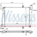 Nissens | Kühler, Motorkühlung | 65561A Nissens | Kühler, Motorkühlung | 65561A