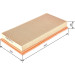 BOSCH 1 457 433 276 Luftfilter BOSCH 1 457 433 276 Luftfilter