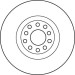 Bremsscheibe TRW SINGLE DF4209S