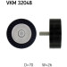 SKF | Umlenk-/Führungsrolle, Keilrippenriemen | VKM 32048