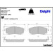 Delphi Bremsbelagsatz, Scheibenbremse LP3245