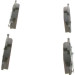 BOSCH | Bremsbelagsatz, Scheibenbremse | 0 986 494 032