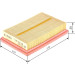 BOSCH F 026 400 438 Luftfilter BOSCH F 026 400 438 Luftfilter