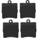 GDB1545 Bremsbelagsatz, Scheibenbremse COTEC