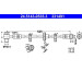 ATE | Bremsschlauch | 24.5143-0535.3 ATE | Bremsschlauch | 24.5143-0535.3
