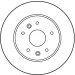 TRW | Bremsscheibe | DF1029 TRW | Bremsscheibe | DF1029