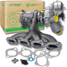 Turbolader Neu mit Krümmer und Dichtungen, JRONE 8I04-40M-N85 Turbolader Neu mit Krümmer und Dichtungen, JRONE 8I04-40M-N85