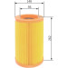 BOSCH F 026 400 194 Luftfilter BOSCH F 026 400 194 Luftfilter