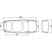 Hella | Heckleuchte | 2VP 007 502-121 Hella | Heckleuchte | 2VP 007 502-121
