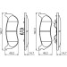 0 986 494 419 Bremsbelagsatz, Scheibenbremse