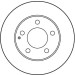 TRW | Bremsscheibe | DF2704 TRW | Bremsscheibe | DF2704