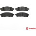 Brembo | Bremsbelagsatz, Scheibenbremse | P 54 038 Brembo | Bremsbelagsatz, Scheibenbremse | P 54 038