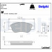 Delphi | Bremsbelagsatz, Scheibenbremse | LP2075 Delphi | Bremsbelagsatz, Scheibenbremse | LP2075