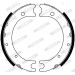 Ferodo | Bremsbackensatz, Feststellbremse | FSB4119 Ferodo | Bremsbackensatz, Feststellbremse | FSB4119
