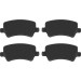 TRW Bremsbelagsatz, Scheibenbremse COTEC GDB1685