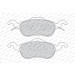 Ferodo | Bremsbelagsatz, Scheibenbremse | FDB1318