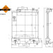 NRF | Kühler, Motorkühlung | 53433 NRF | Kühler, Motorkühlung | 53433