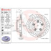 Brembo Bremsscheibe PRIME LINE - UV Coated 09.D934.11