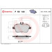Brembo | Bremsbelagsatz, Scheibenbremse | P 50 140 Brembo | Bremsbelagsatz, Scheibenbremse | P 50 140