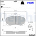 Delphi | Bremsbelagsatz, Scheibenbremse | LP992 Delphi | Bremsbelagsatz, Scheibenbremse | LP992