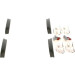 BOSCH | Bremsbelagsatz, Scheibenbremse | 0 986 494 384