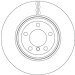 TRW | Bremsscheibe | DF6471 TRW | Bremsscheibe | DF6471