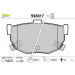 598817 Bremsbelagsatz, Scheibenbremse