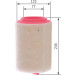 BOSCH F 026 400 367 Luftfilter