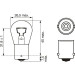 BOSCH | Glühlampe, Blinkleuchte | 1 987 302 201 BOSCH | Glühlampe, Blinkleuchte | 1 987 302 201