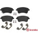 Brembo | Bremsbelagsatz, Scheibenbremse | P 30 064 Brembo | Bremsbelagsatz, Scheibenbremse | P 30 064