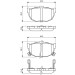 BOSCH Bremsbelagsatz, Scheibenbremse 0 986 424 418 BOSCH Bremsbelagsatz, Scheibenbremse 0 986 424 418
