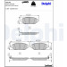 Delphi | Bremsbelagsatz, Scheibenbremse | LP3192