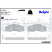 Delphi | Bremsbelagsatz, Scheibenbremse | LP2694