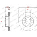 Ferodo | Bremsscheibe | DDF2795-1 Ferodo | Bremsscheibe | DDF2795-1